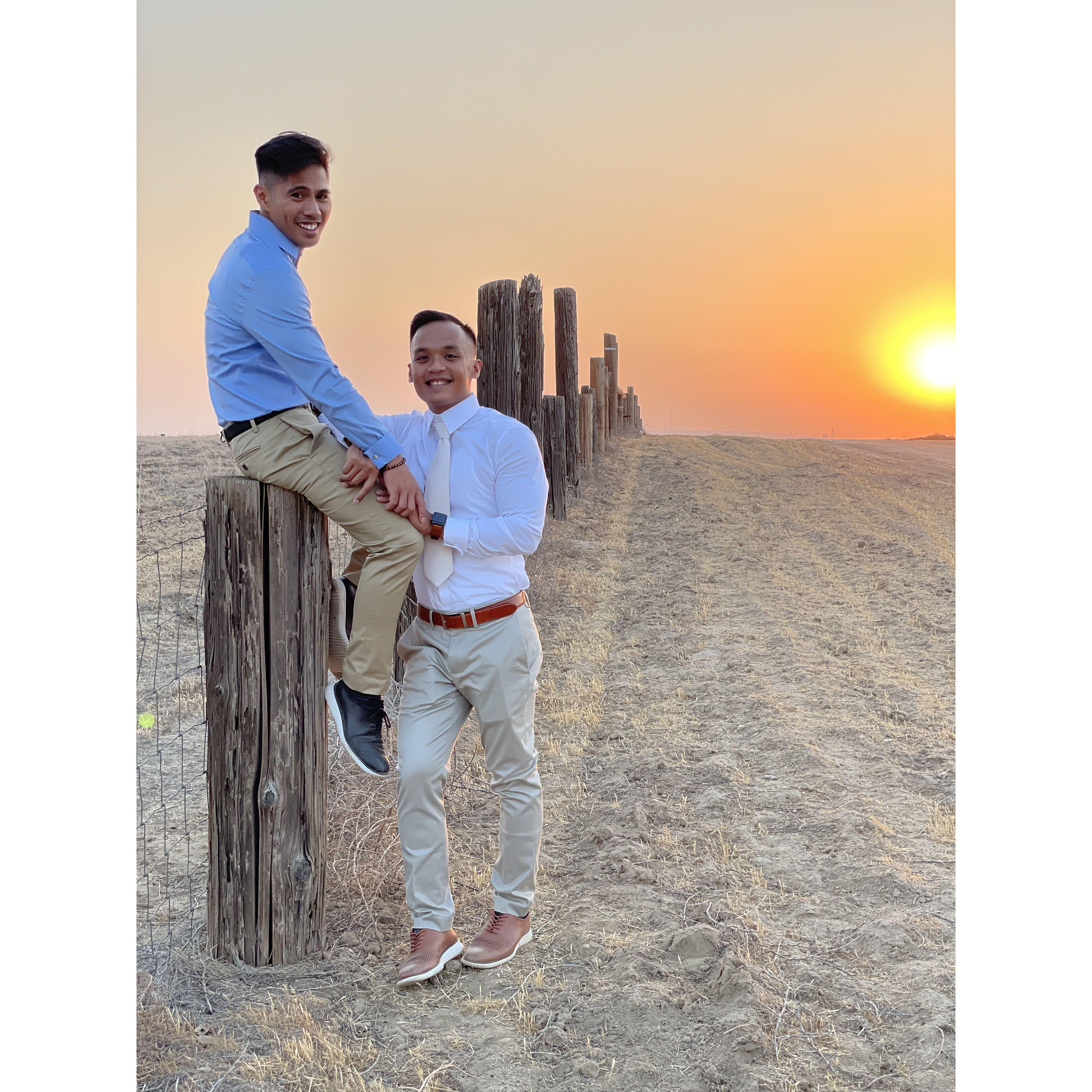 2021: A sunset in "Bako" (Bakersfield, CA)!