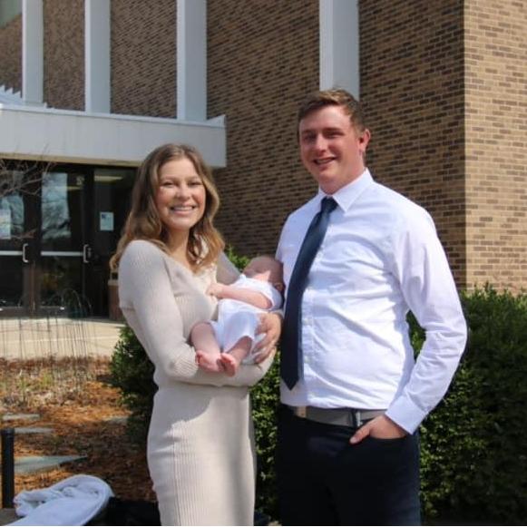Our Godson Bennett's Baptism