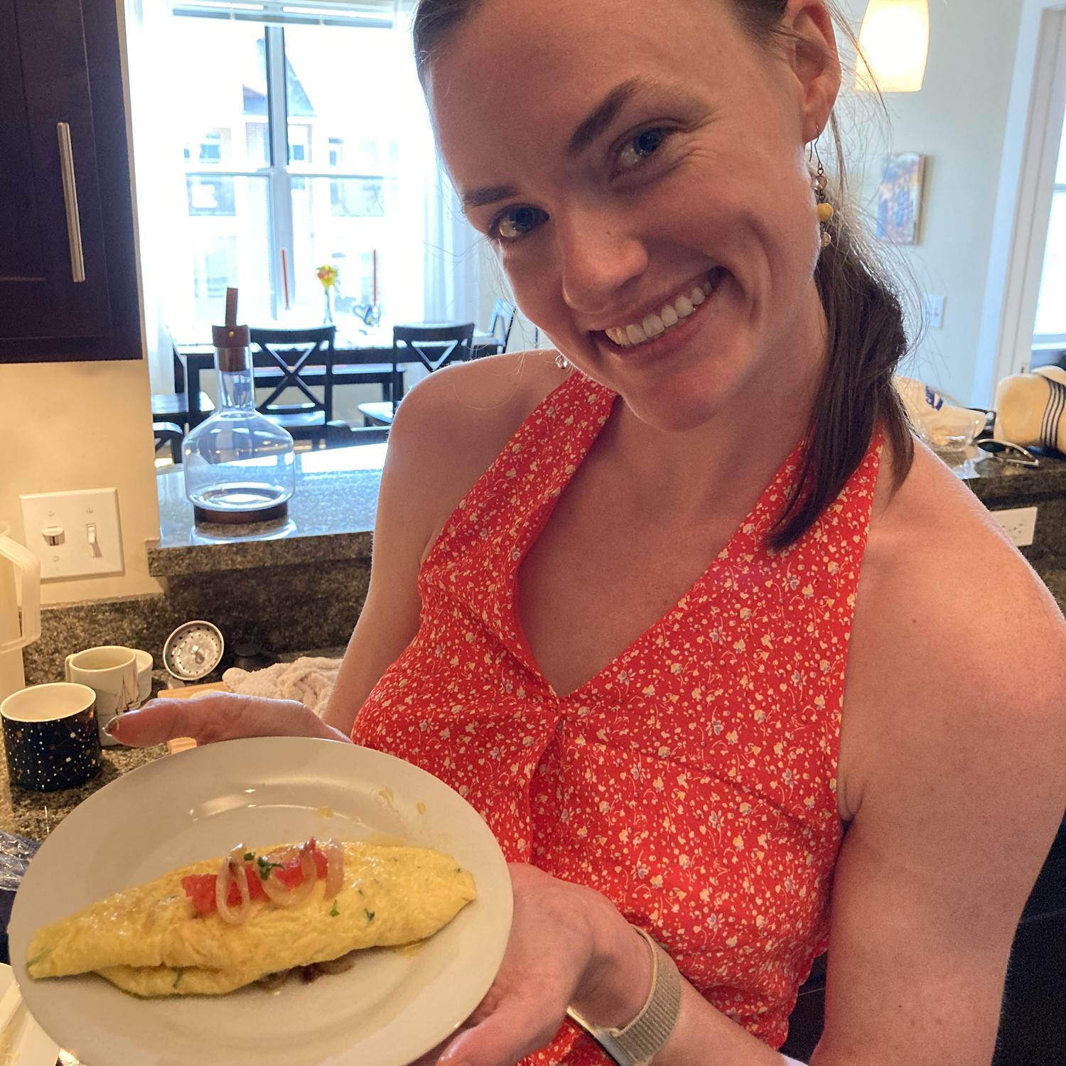 Maddy is a lucky girl to be marrying a guy who is such a good cook!