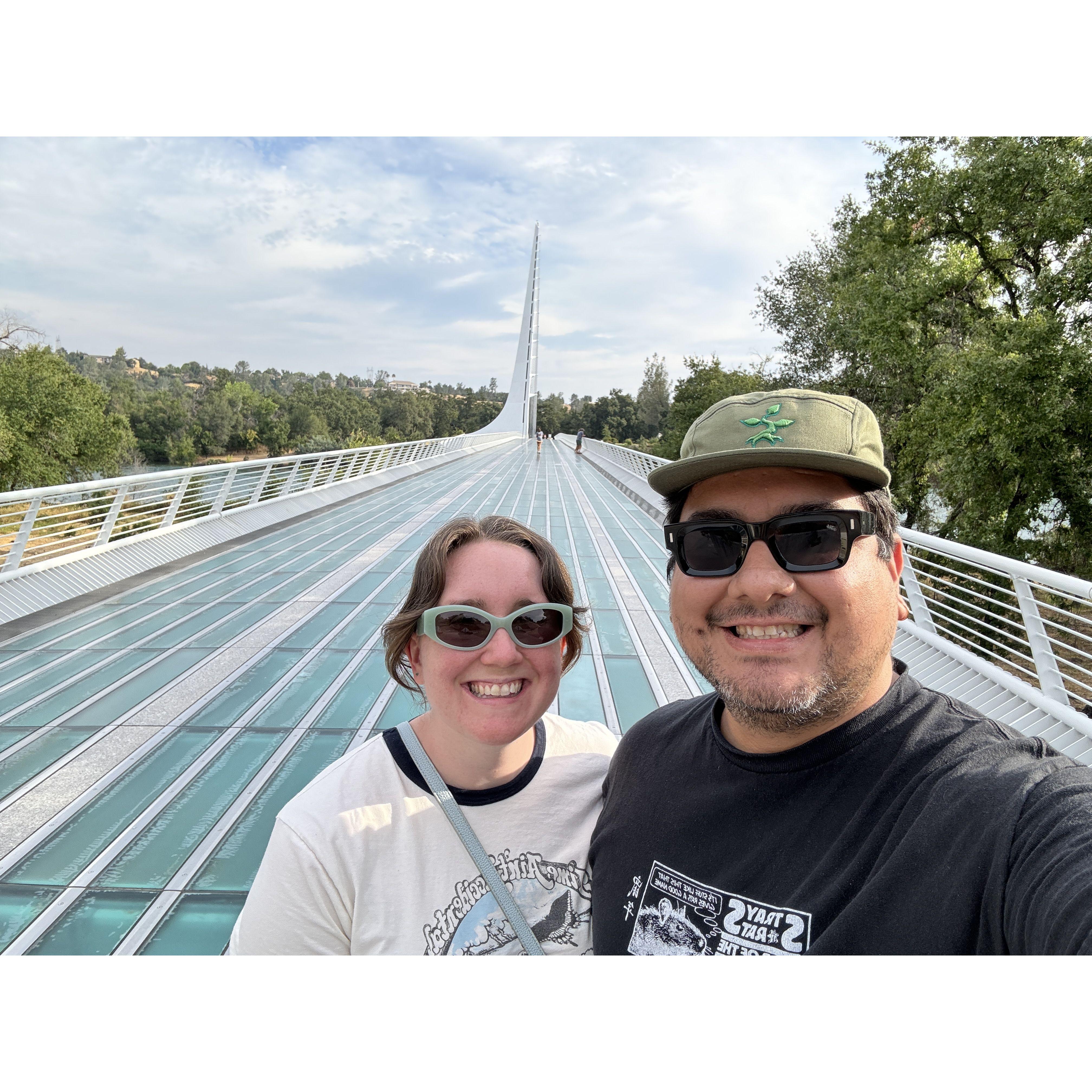 Sundial Bridge in Redding, CA