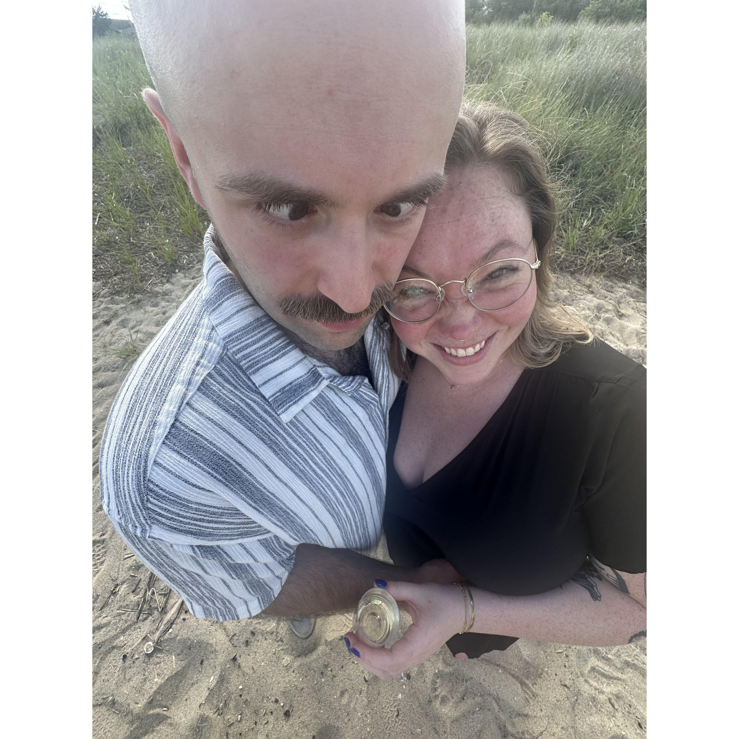 Right after Kayla said “I do”