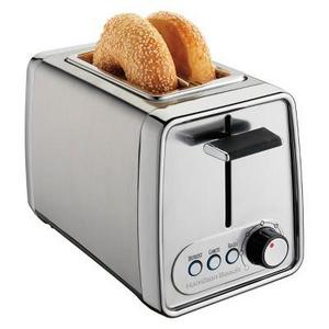 Hamilton Beach 2-Slice Modern Chrome Toaster