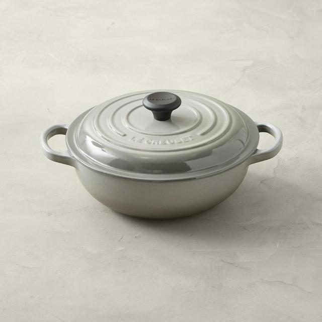 Le Creuset Enameled Cast Iron Signature French Oven, 2 1/2-Qt., French grey