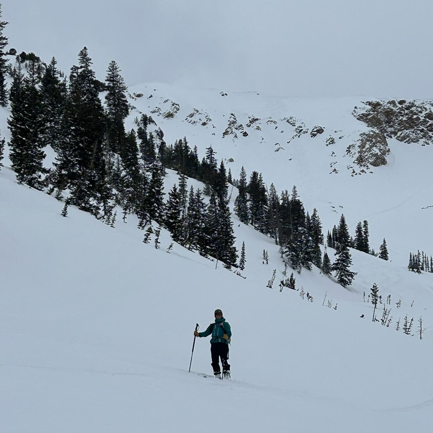 Weekend of touring out of Ted’s cabin via helicopter behind Snowbird, Utah. Winter 2024