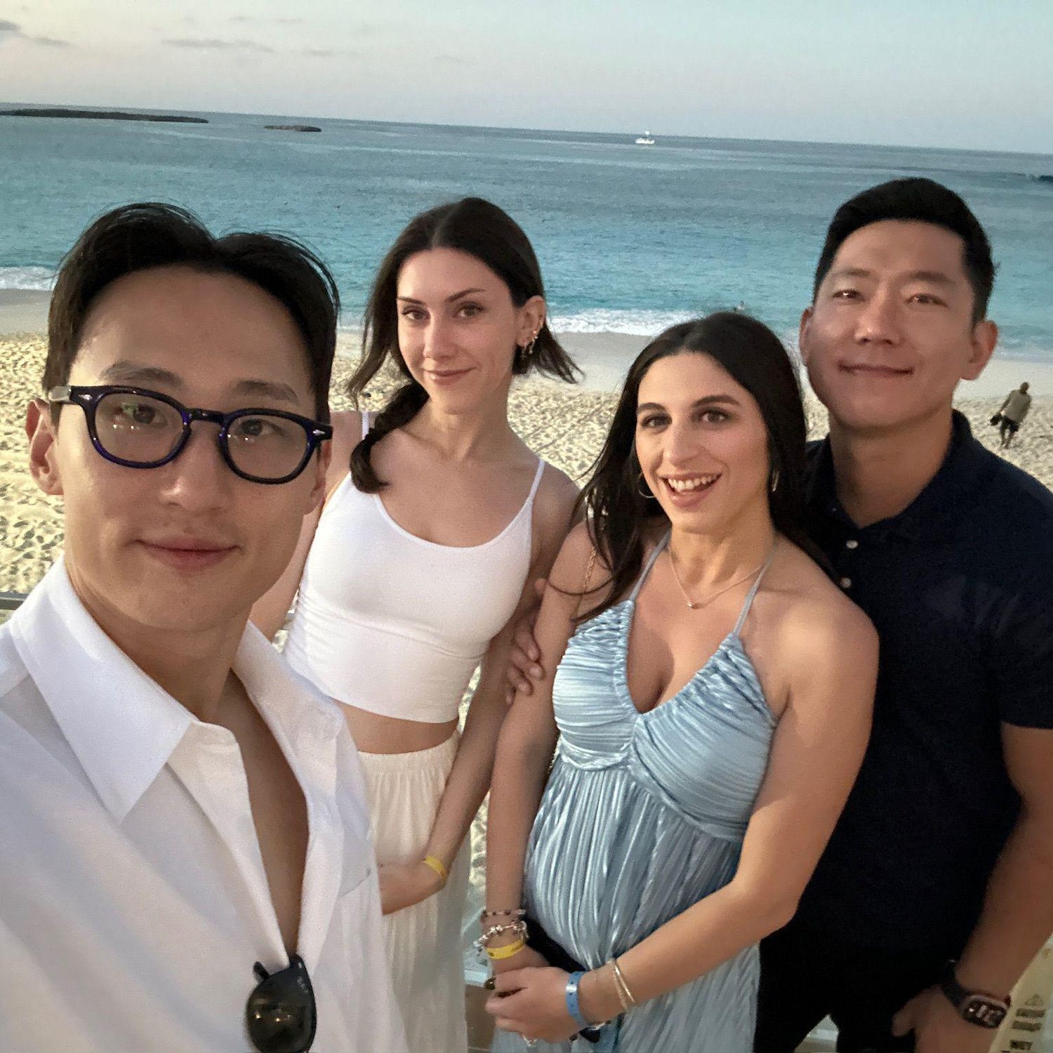 Jae's first all inclusive trip with the besties