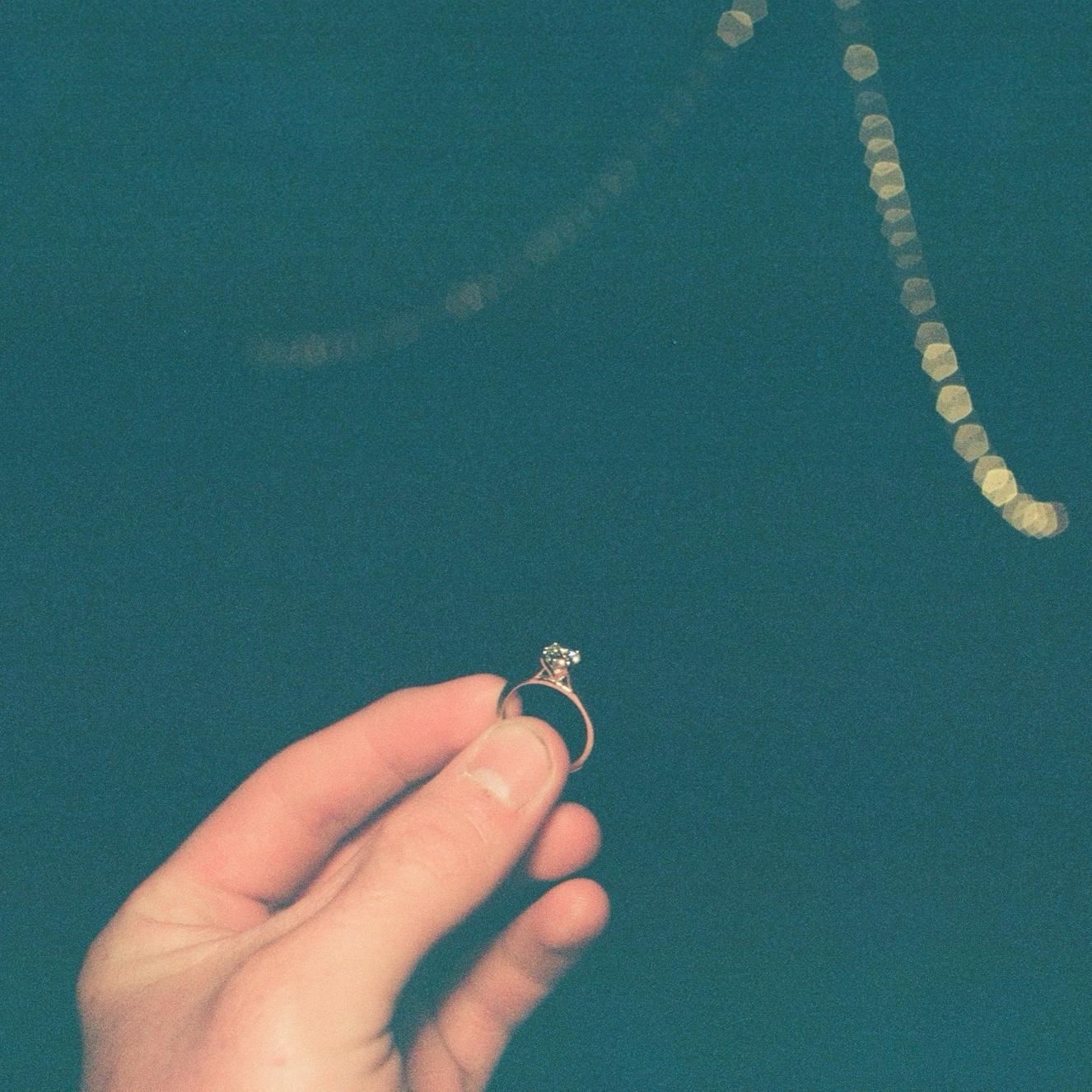 6/5/25 - Joel took a secret picture of the ring in front of the tent where Abby was sleepingš¤