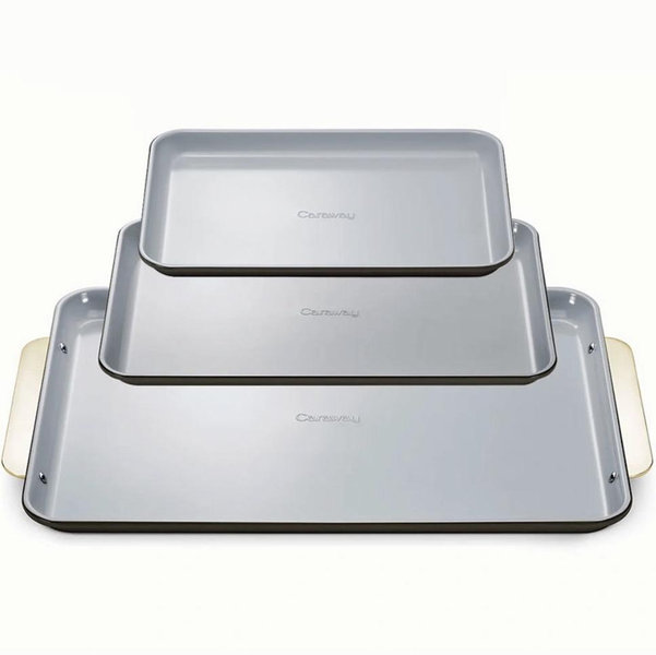 Baking Sheet Trio black and gold