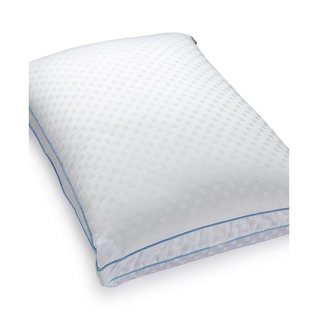 SensorGEL® Dual Comfort Standard/Queen Pillow, Gel-Infused Memory Foam & Fiber Fill iCOOL Technology System®, 300 Thread Count 100% Cotton Cover