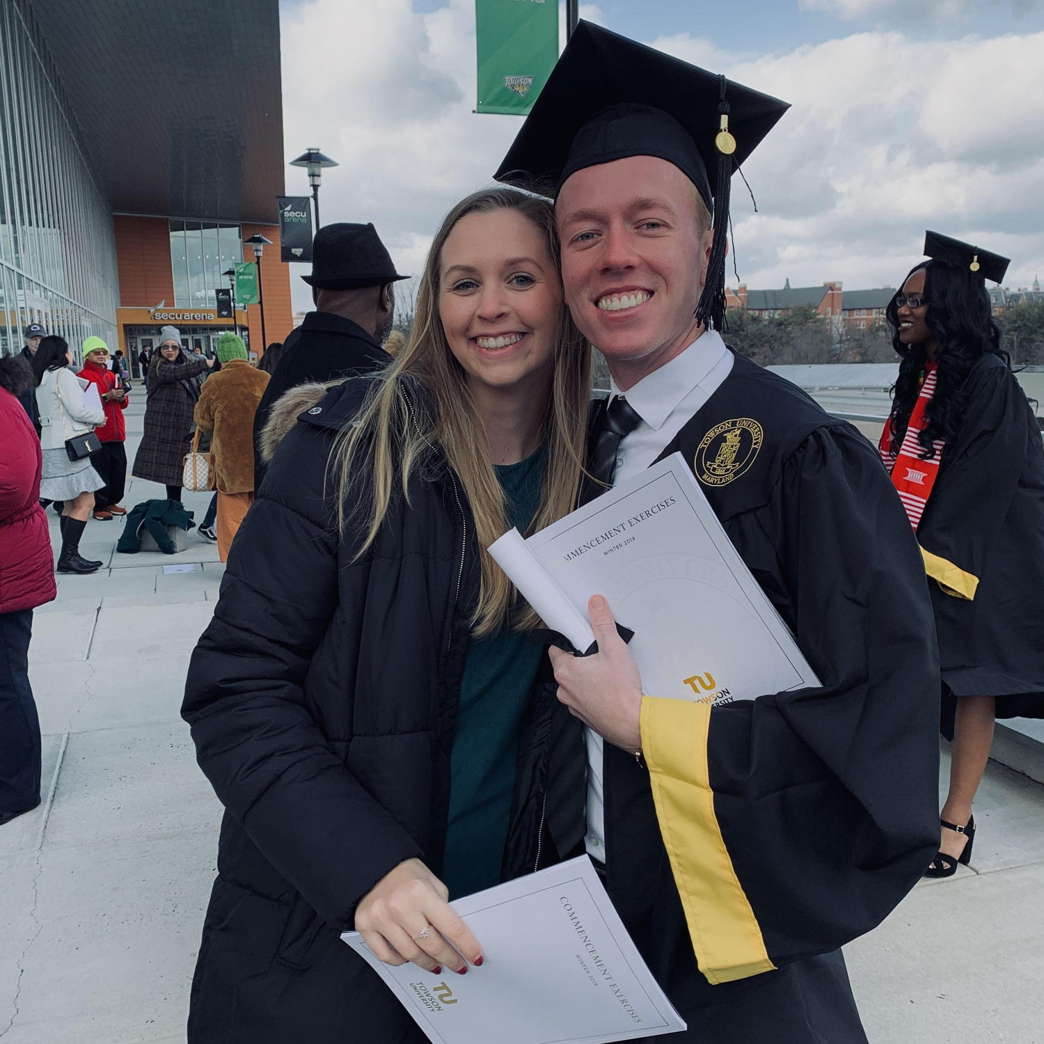 Elliot's college graduation 2019