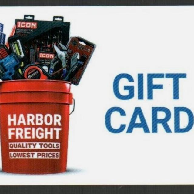 Harbor Freight Gift Card