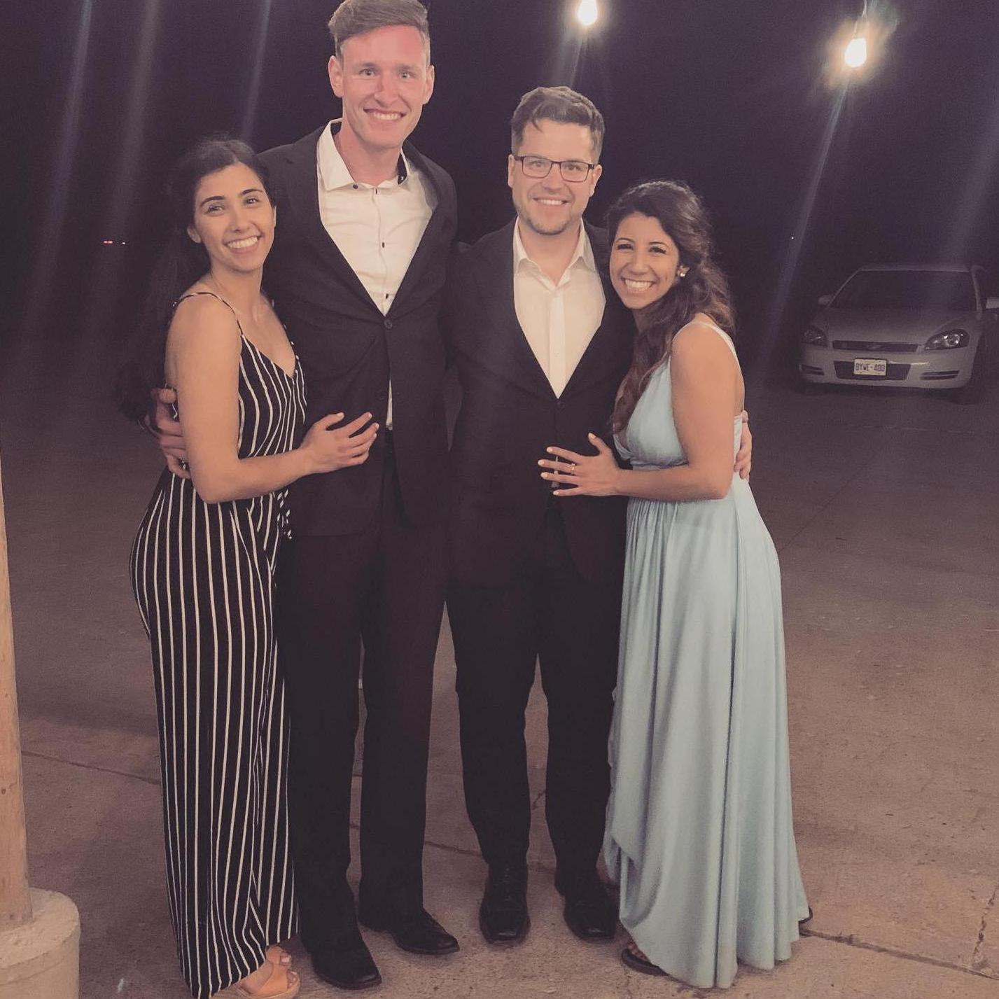 More weddings and adventures with these two!! Ps. This was Alicia's wedding (one of the bride's maids) !!