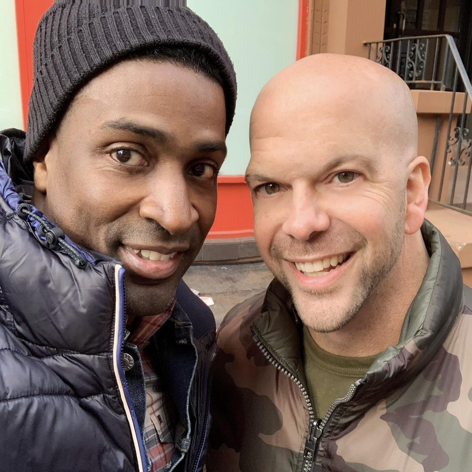 Our first picture together — February 2020