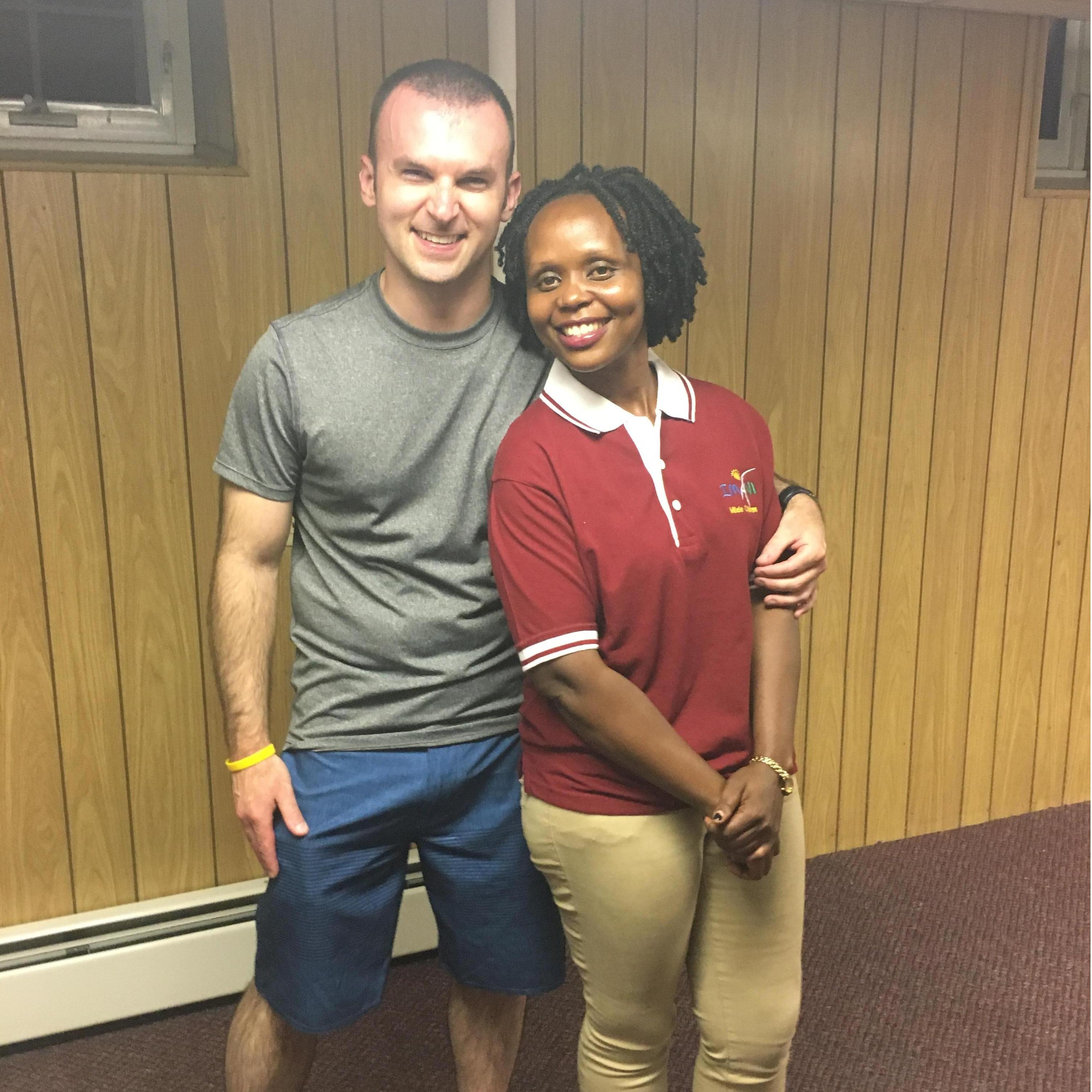 Our first picture together! June 2017
