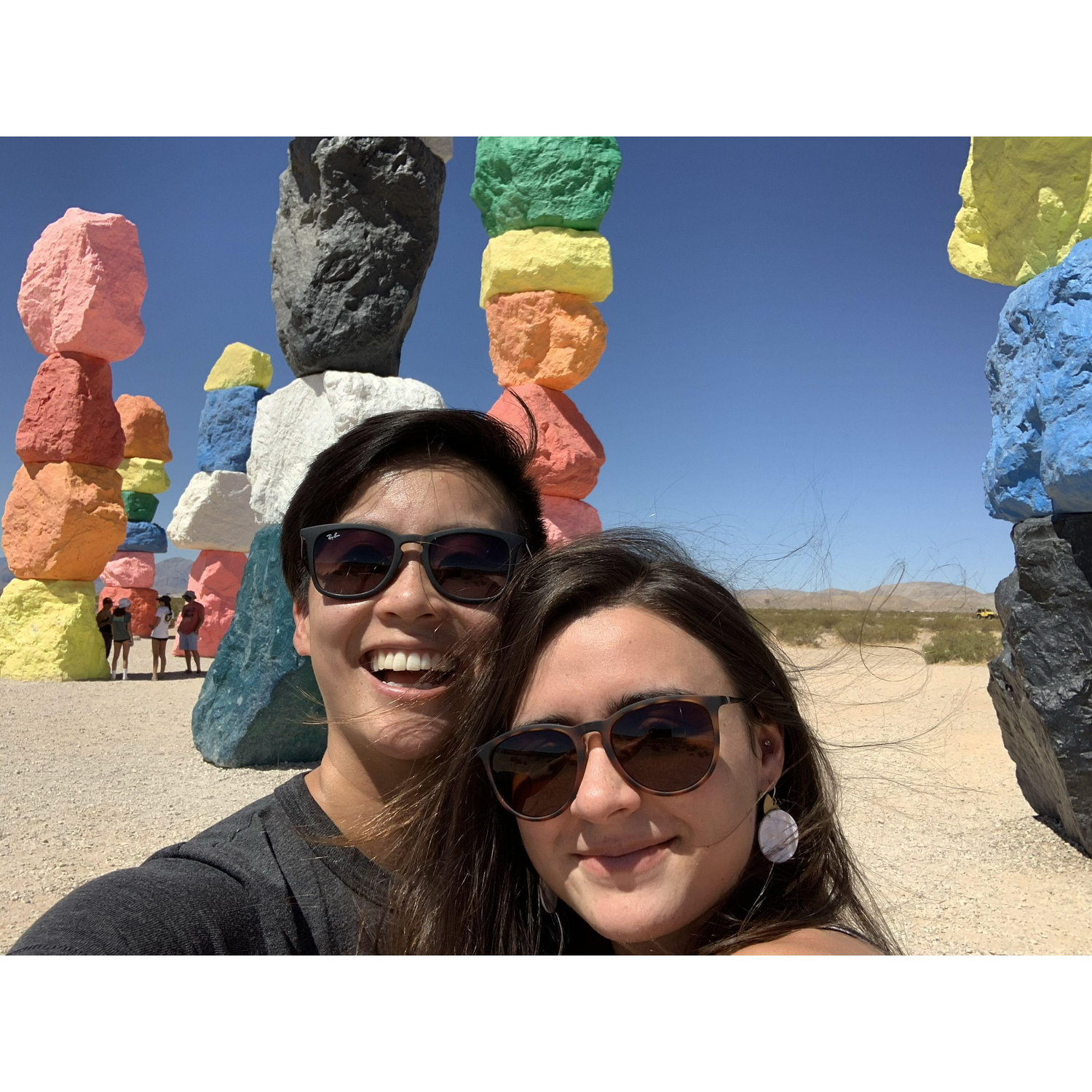 Our very first road trip together to visit Julie’s family one week after dating