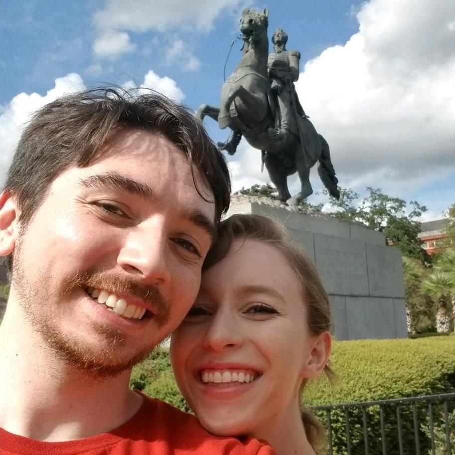 Our first vacation together was to New Orleans.