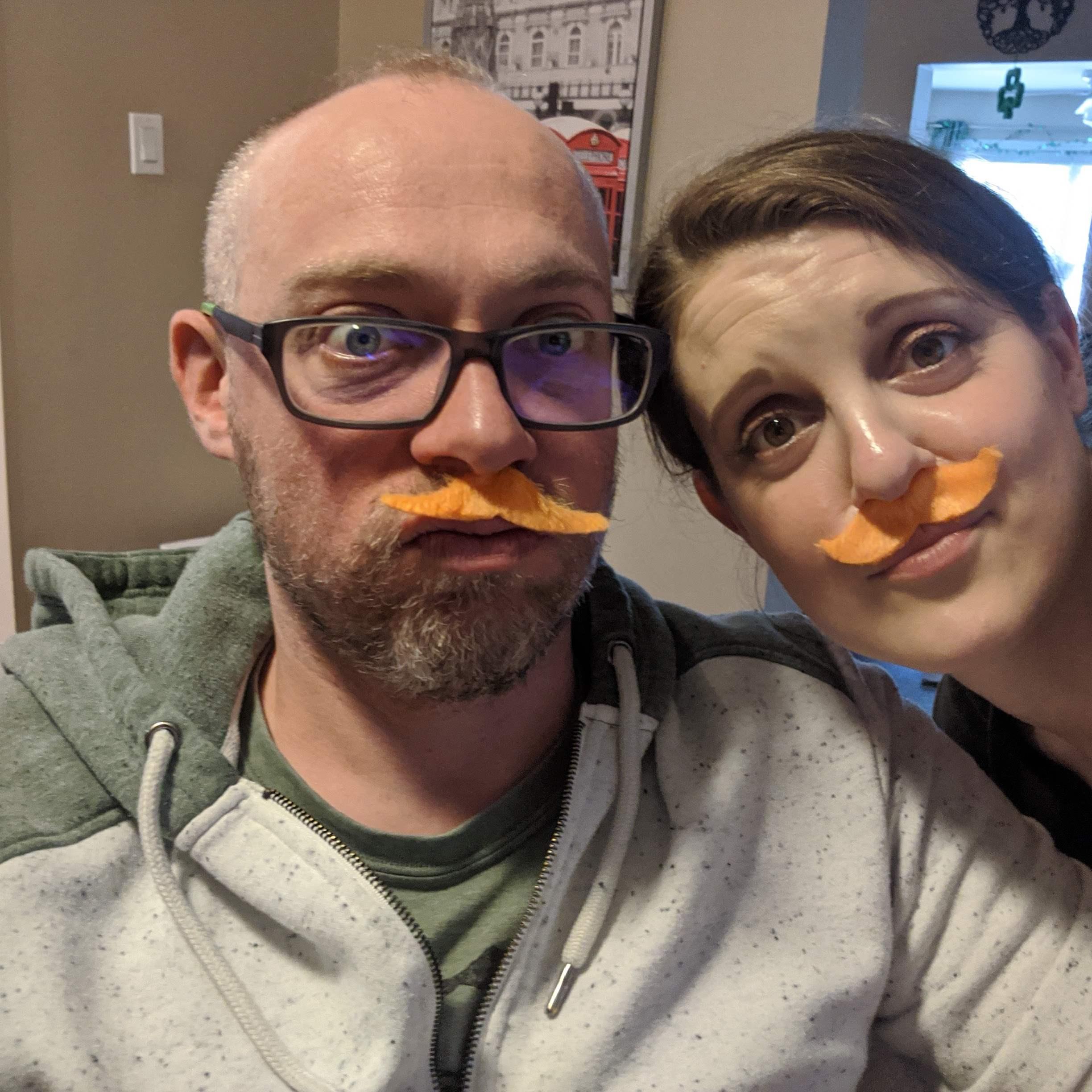 St. Patrick's Day 2020. The day before Covid lockdown in Chicago. We've hardly been apart since.