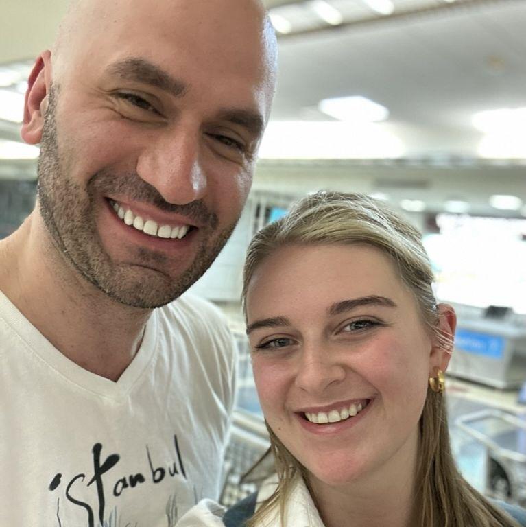 Picking Ruth up from the airport to start our first summer together in DC.