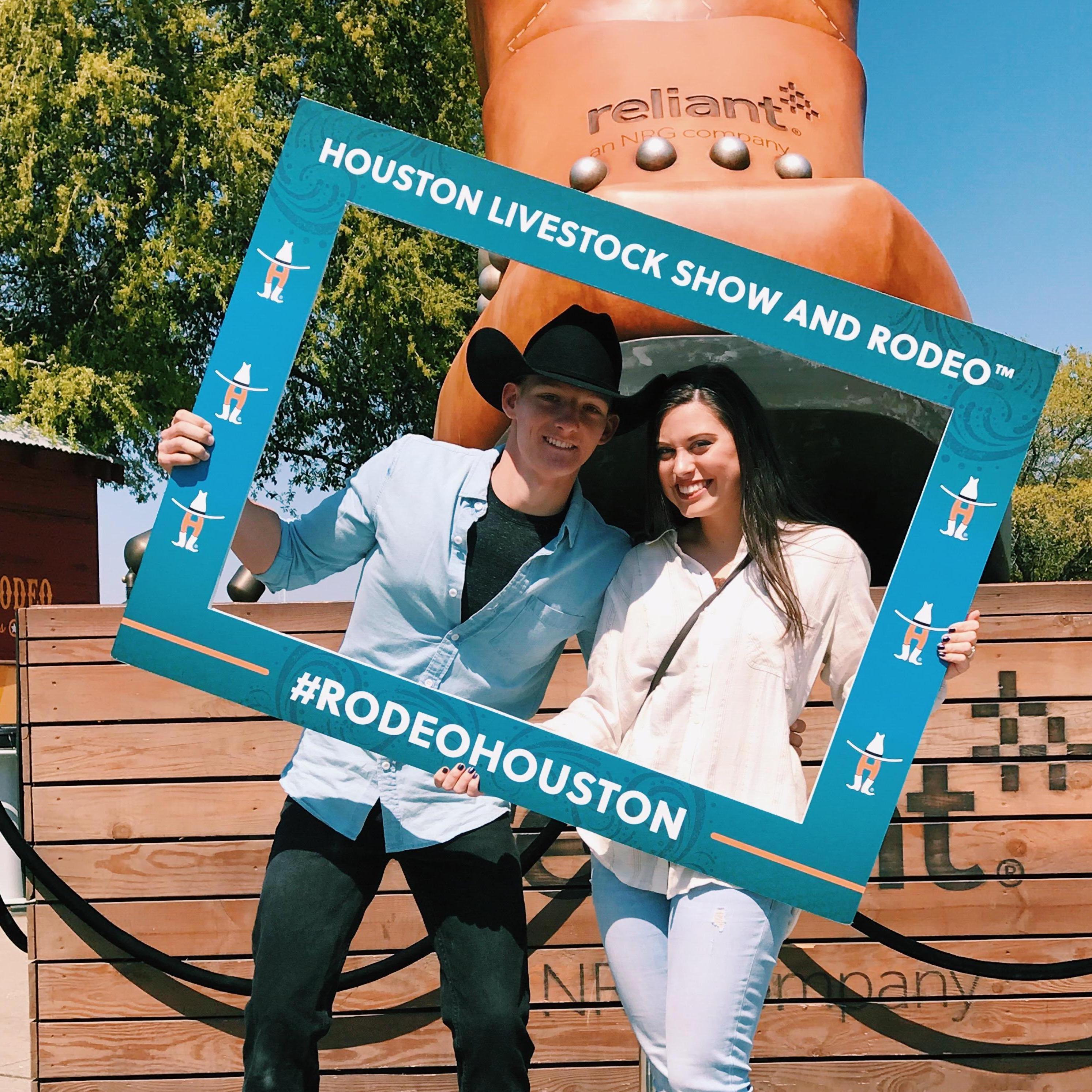 First trip to the rodeo together! March 2018