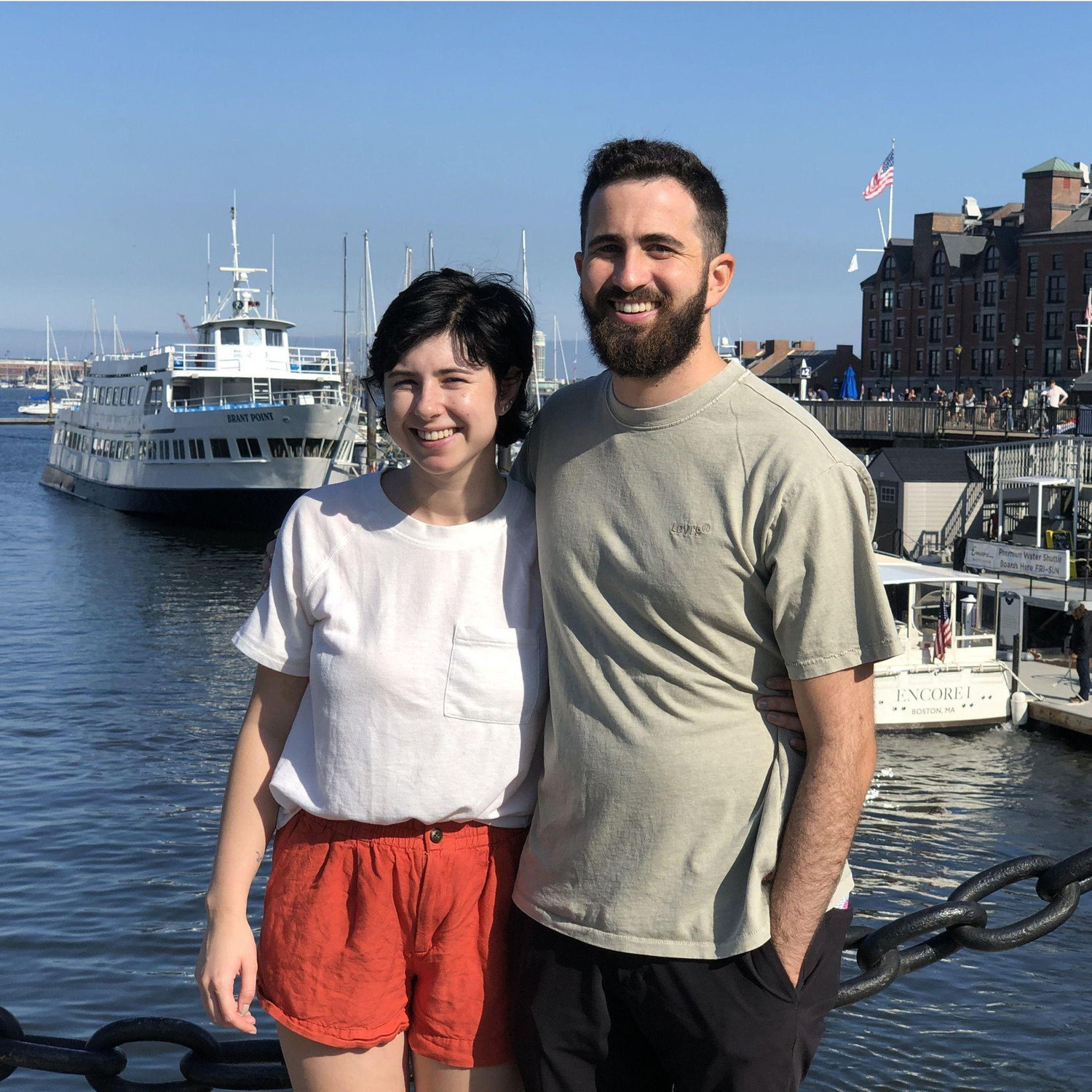 More of our first Boston trip together!