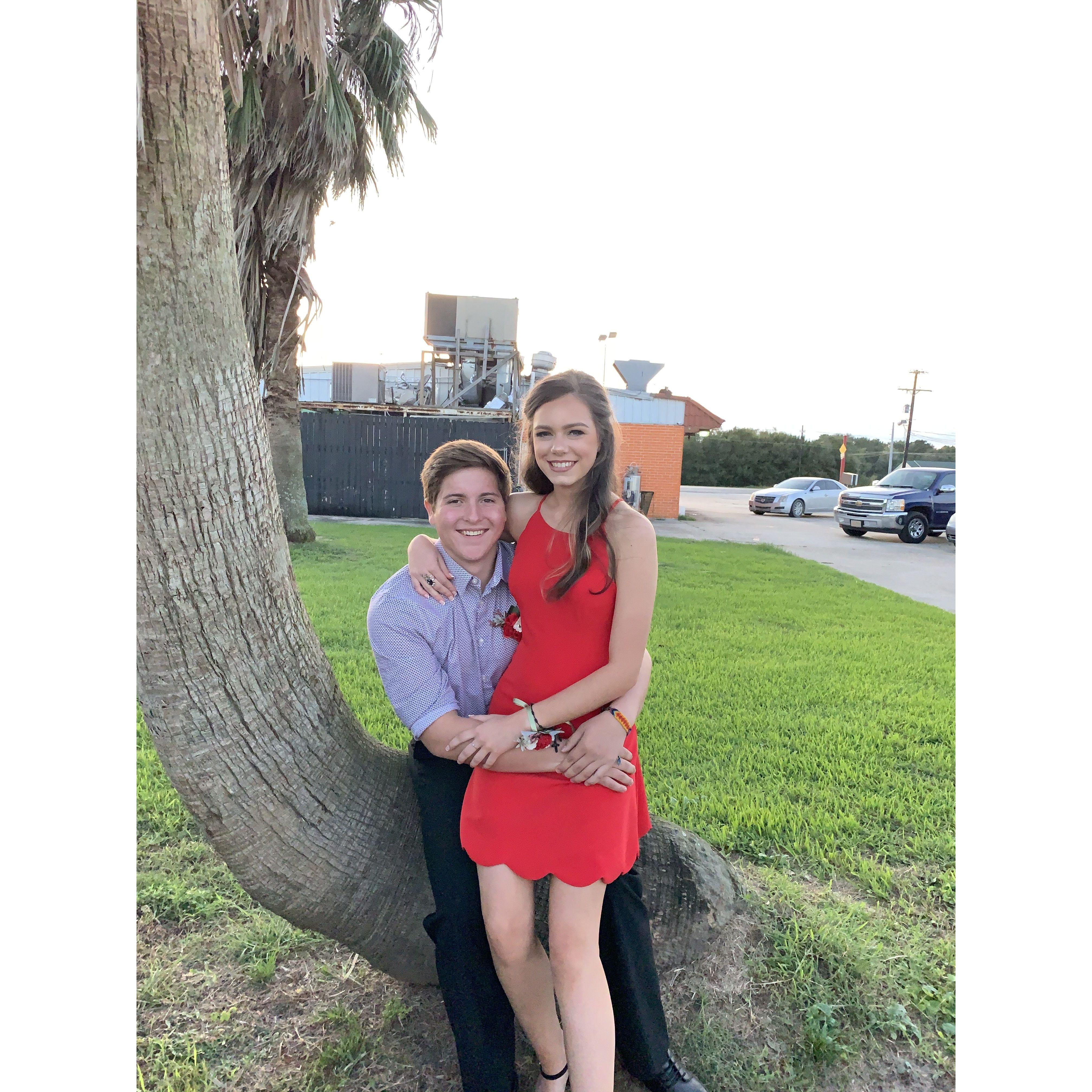 Sophomore year homecoming. October 2019