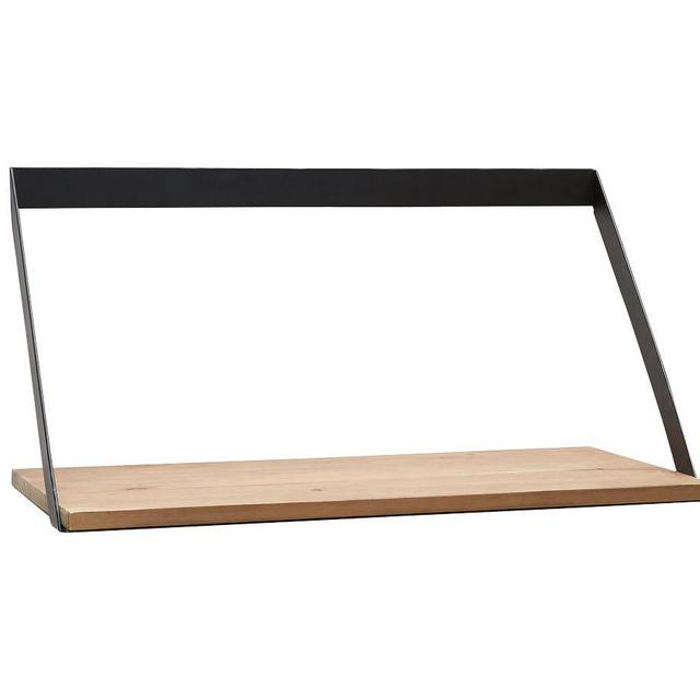 Trenton Shelf, Aged Wood & Iron, 24"W x 6" D