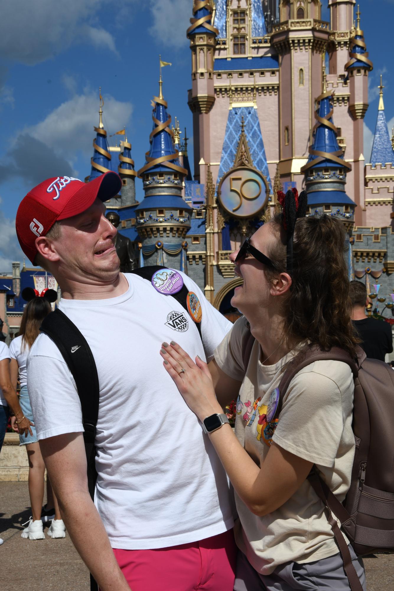 Us being photogenic at Disney