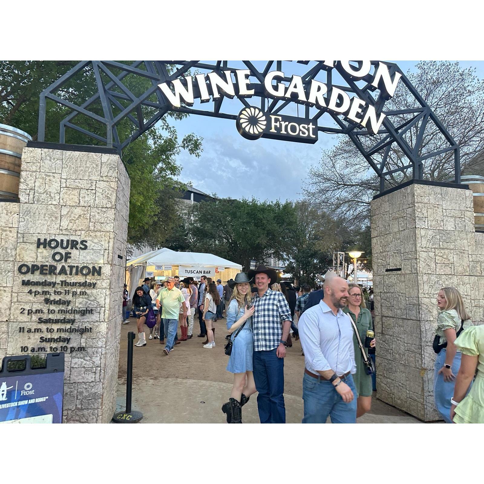 Duncan attended his first rodeo in Houston in 2024.