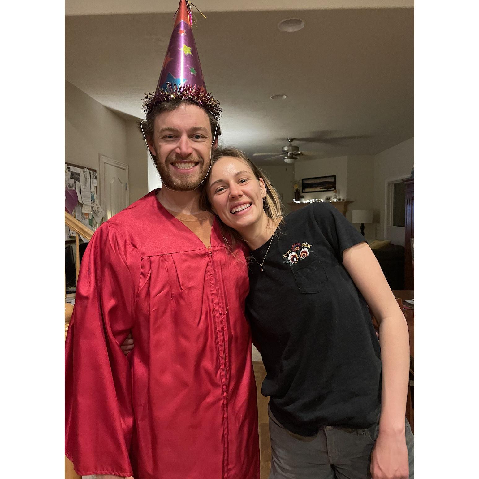 Kevin graduated from the University of Utah in Mechanical Engineering winter of 2021