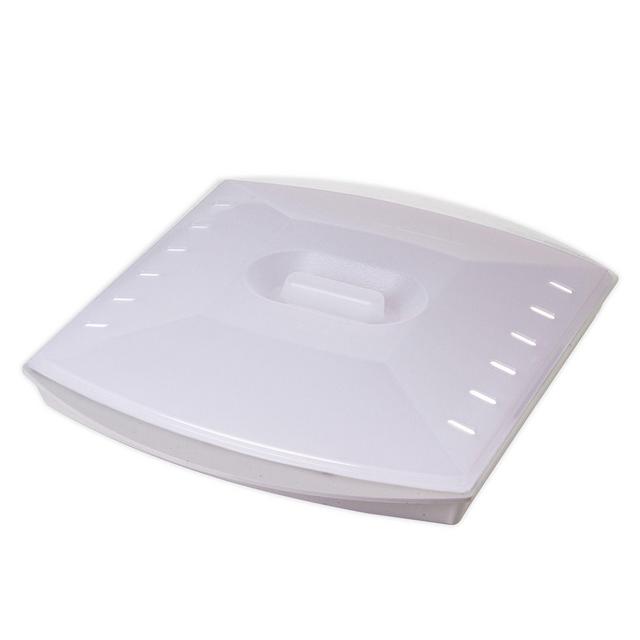 Progressive Prep Solutions® Large Microwave Bacon Grill with Splatter Guard in White