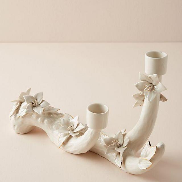Flowering Bough Shabbat Candle Holder
