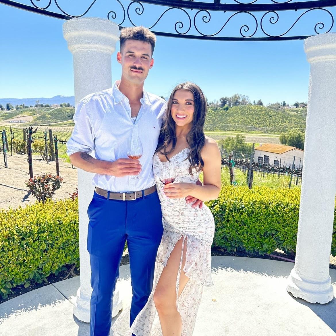 My 24th birthday, a couple days after Ian asked me to be his girlfriend❤️ We knew from this moment we wanted to get married 🥰