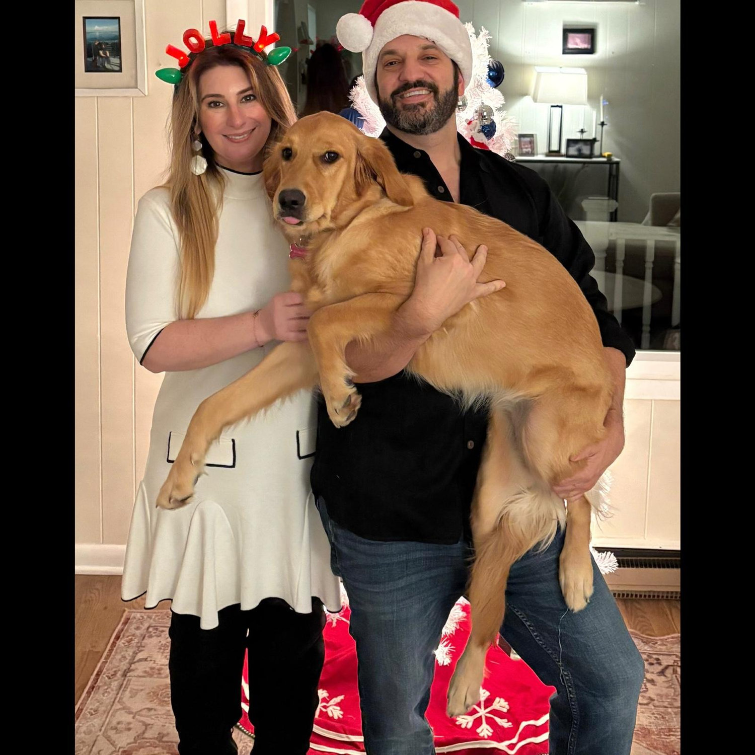 Happy Holidays, love Luna and her parents!
