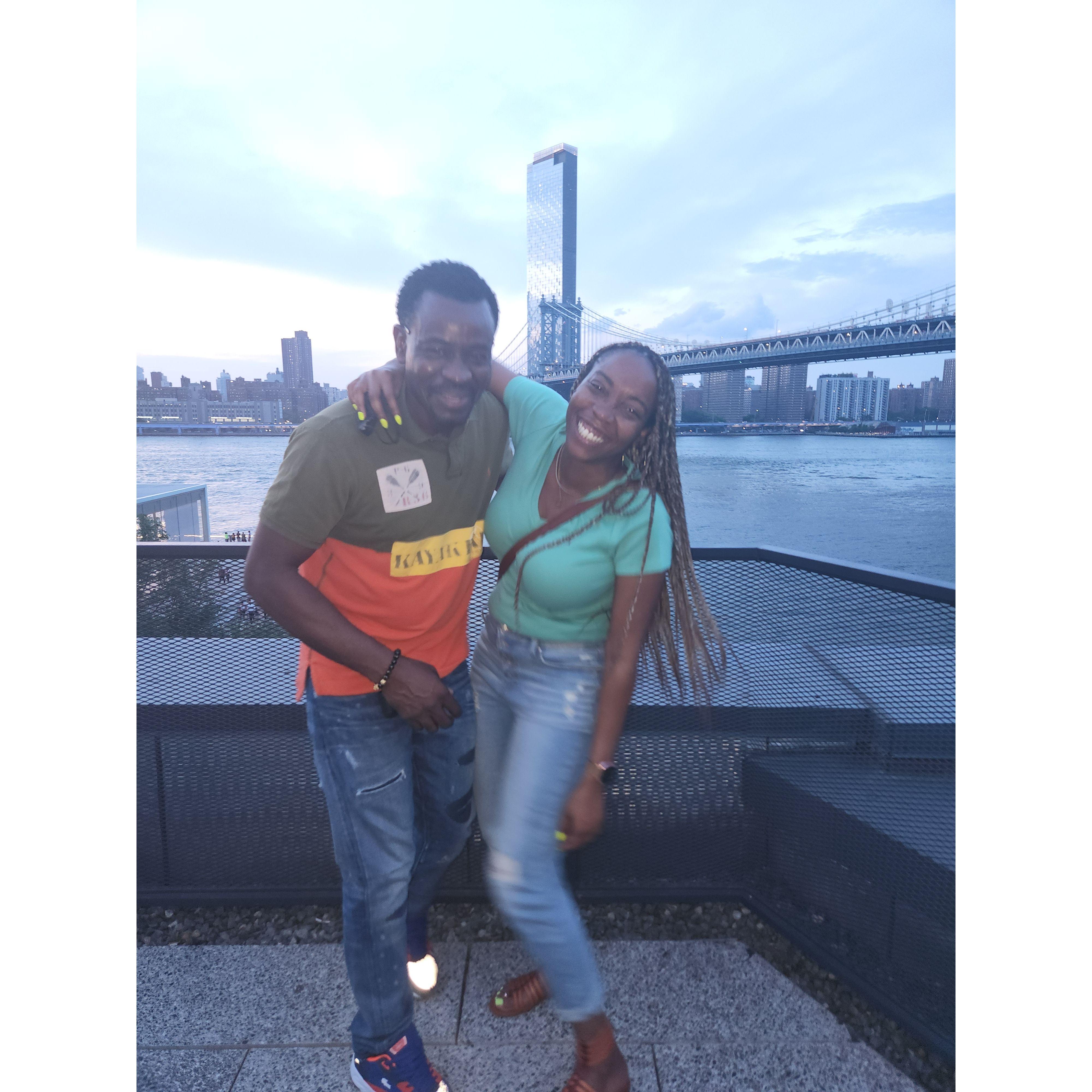 Fun under the Brooklyn Bridge (Big Apple Vibes) Our Love City NYC