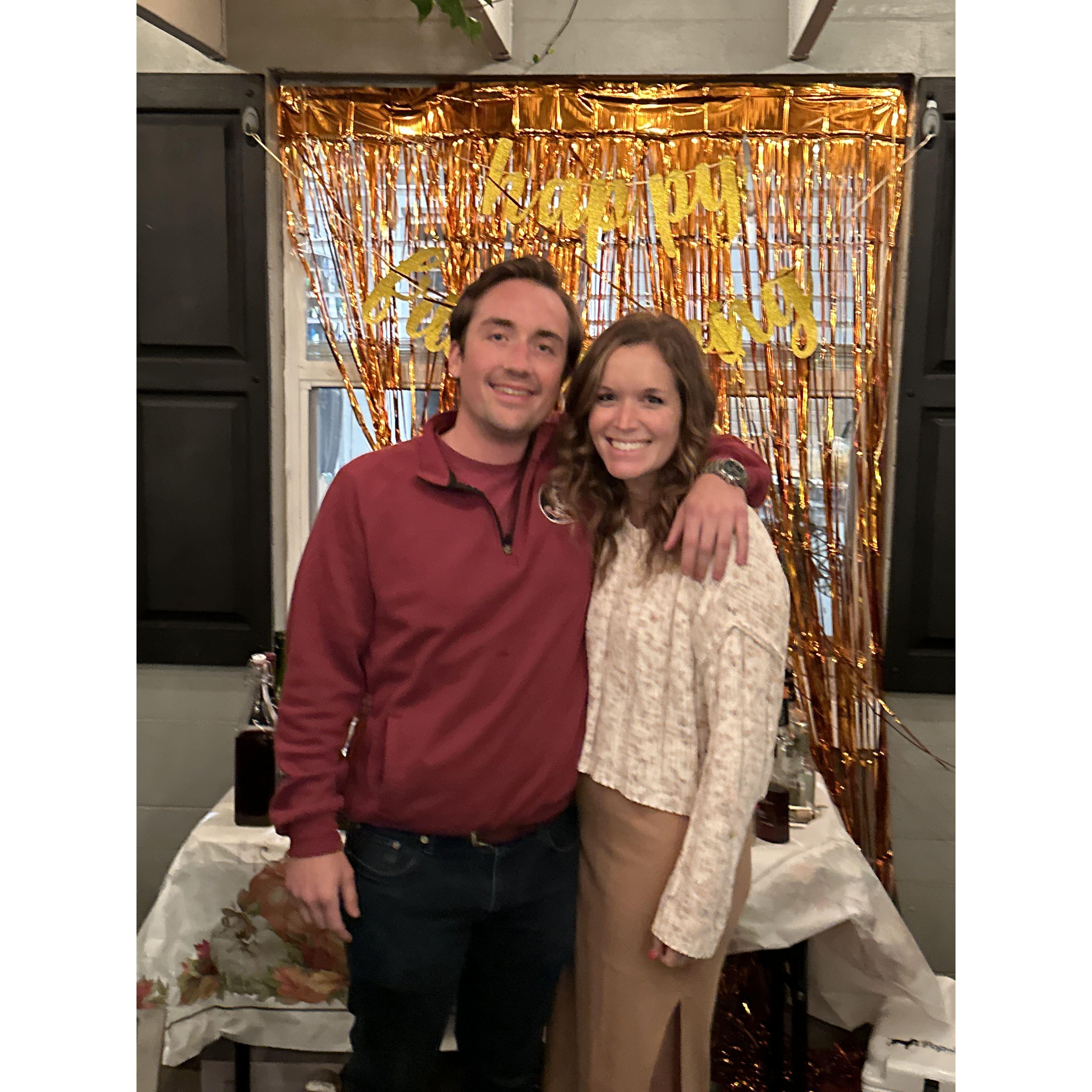 First Thanksgiving together!