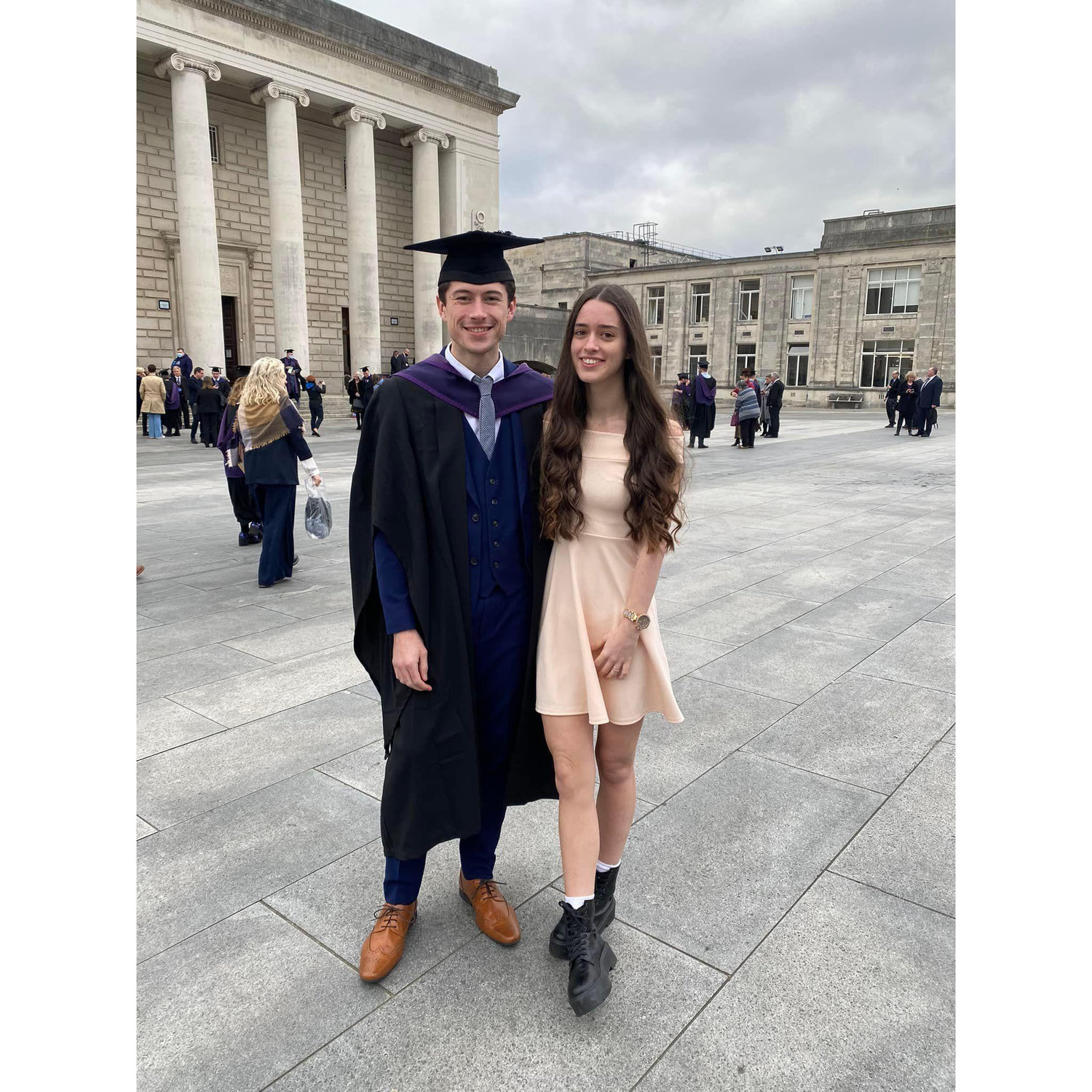 Josh became a graduate!