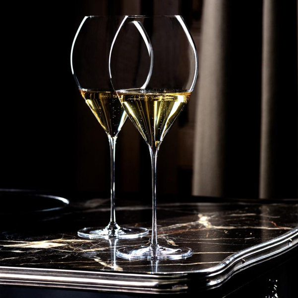 Set of 6 handmade Champagne glasses