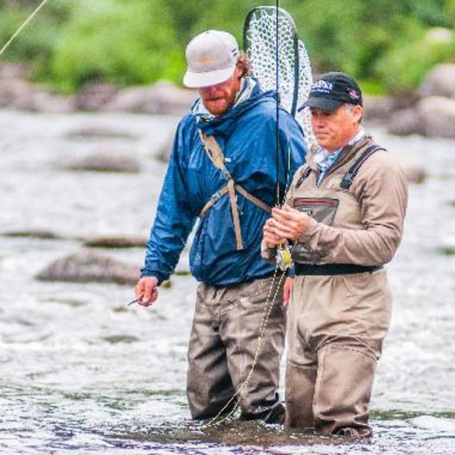 Guided day of fly fishing for 2