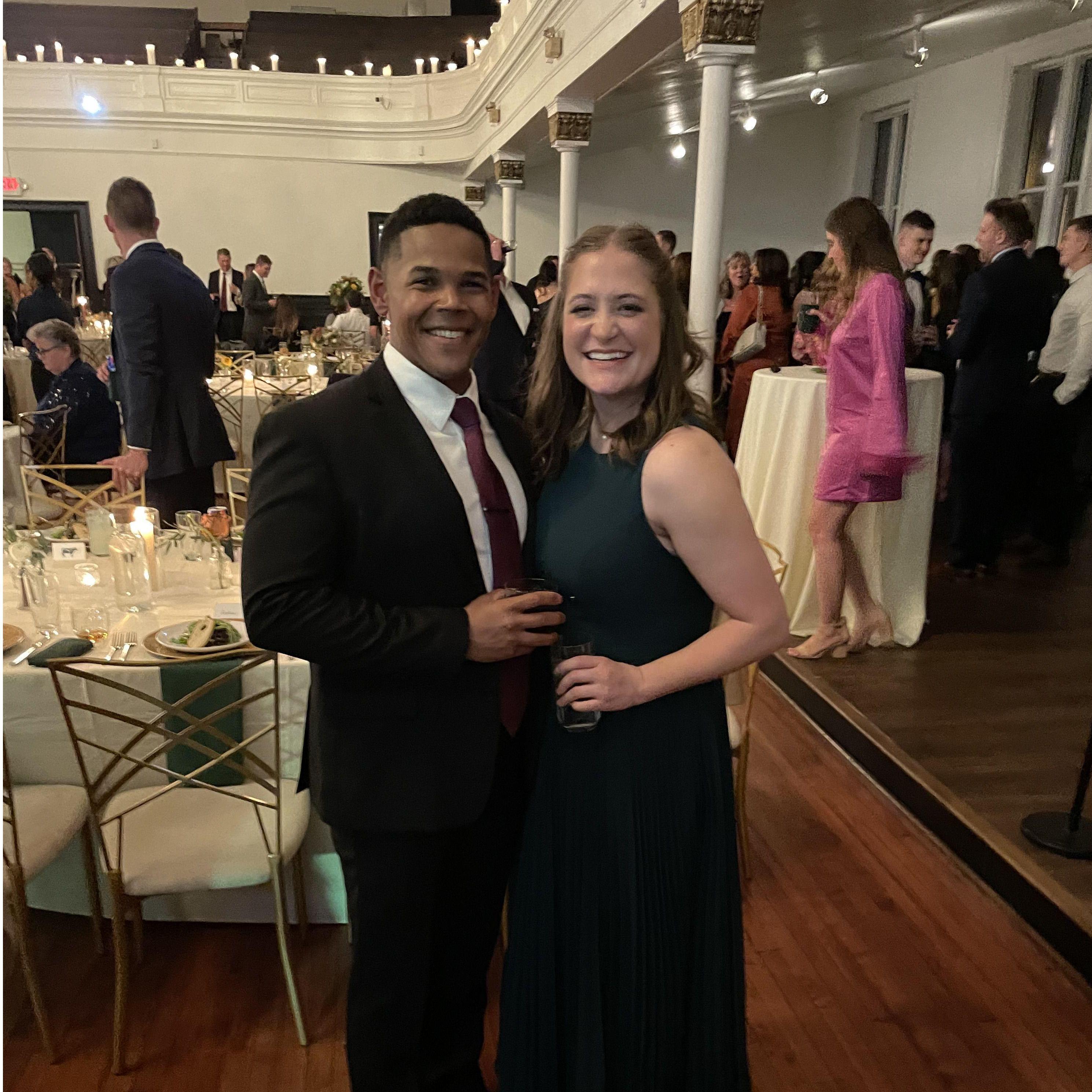 At bridesmaids, Kathleen's Wedding in St. Louis.