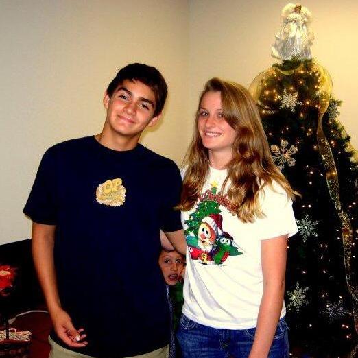 Chris&Steph at 15 years old!