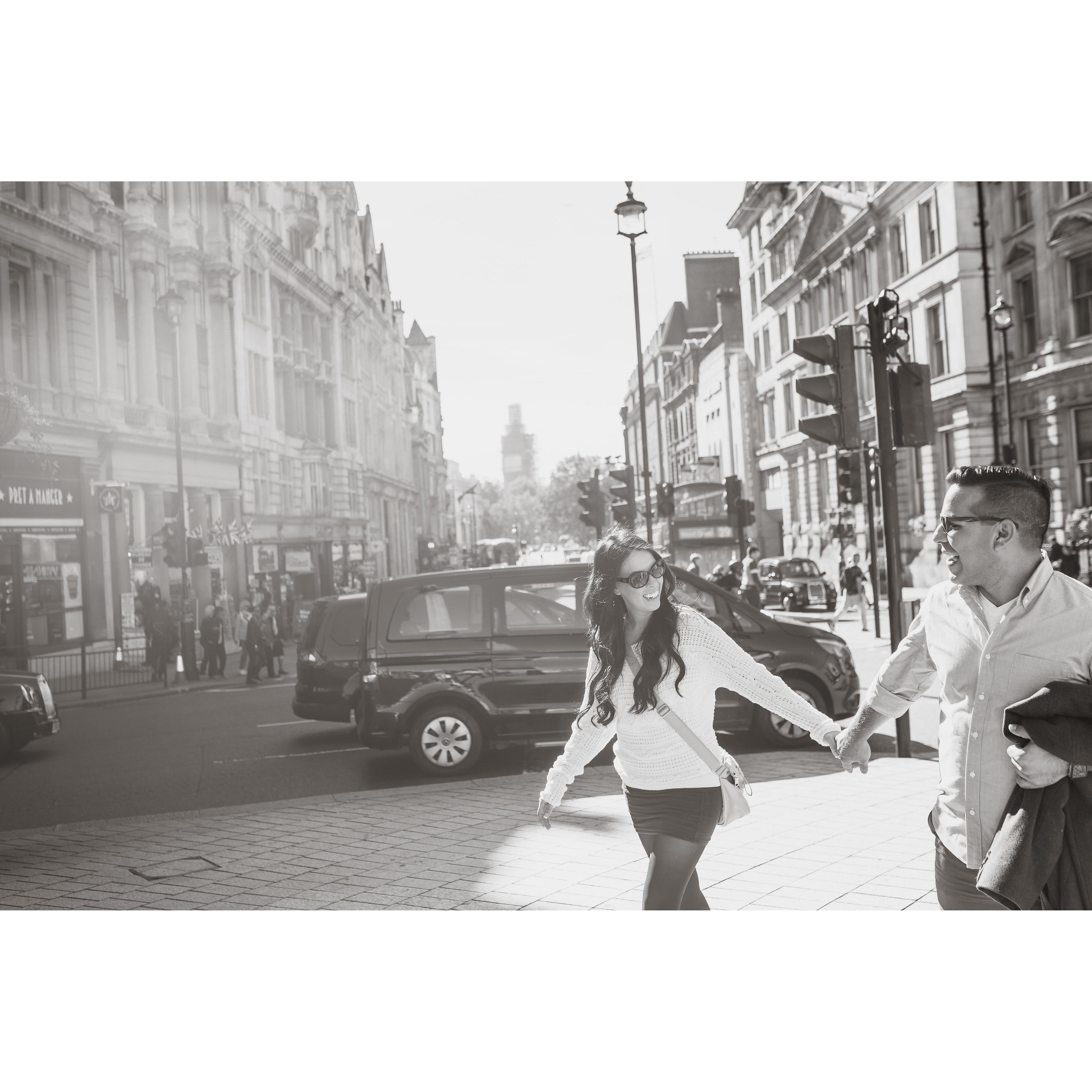 Walking around London 2018