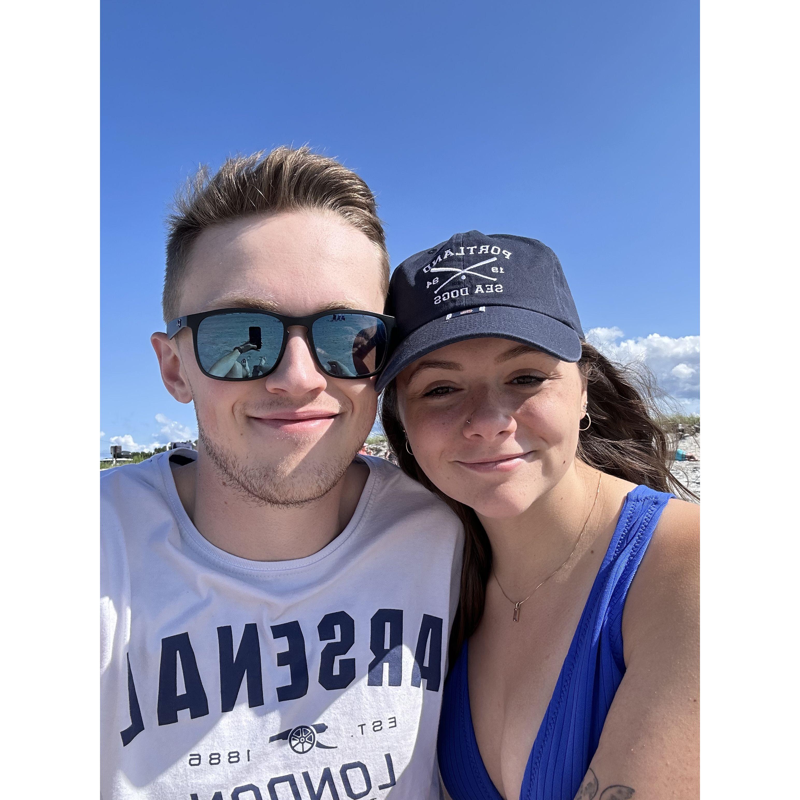 Pine Point Beach in August 2023.