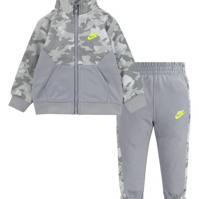 Camo Tricot Track Jacket & Pants Set