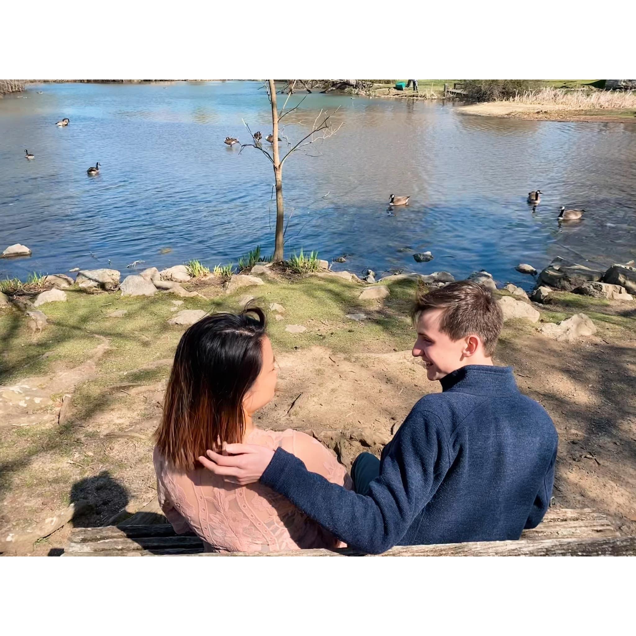 Our 2nd anniversary, Easter Sunday 2021.