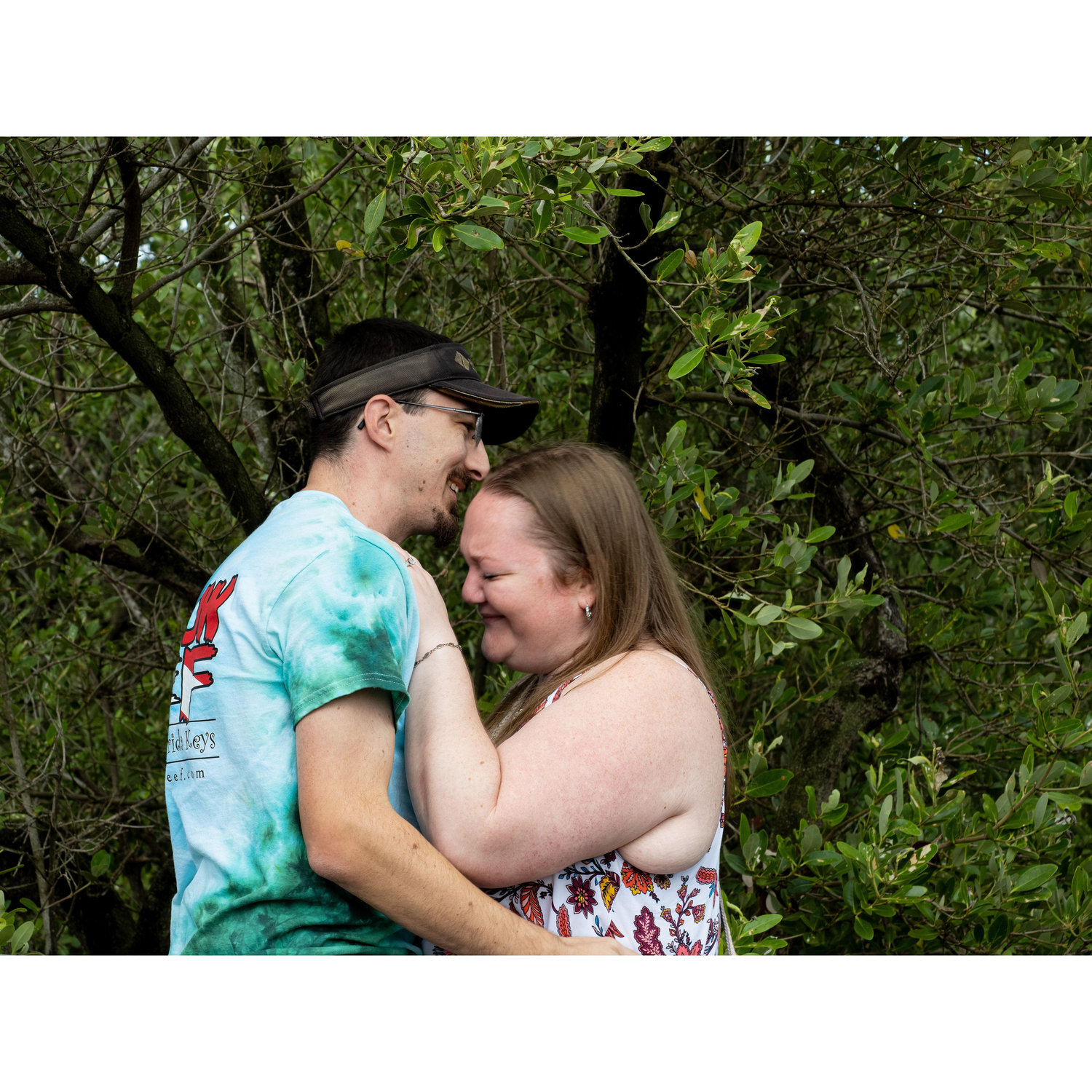 Immediately after Tim proposed, Amanda is overcome with emotion.