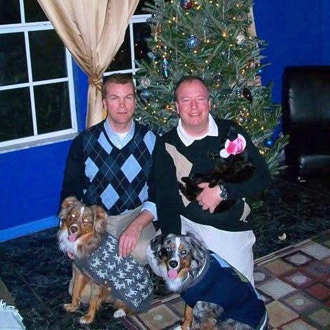 Our Christmas card picture from 2012