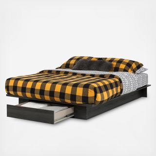 Holland Platform Bed with Drawer