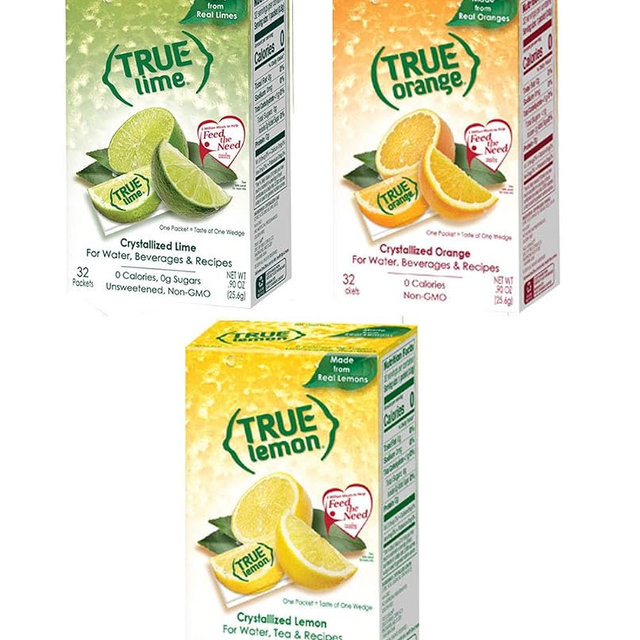 True Lemon Kit Lemon,Orange,Lime 32ct each