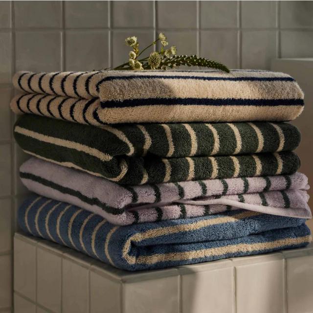 Super-Plush Turkish Cotton Bath Towels Set of 2