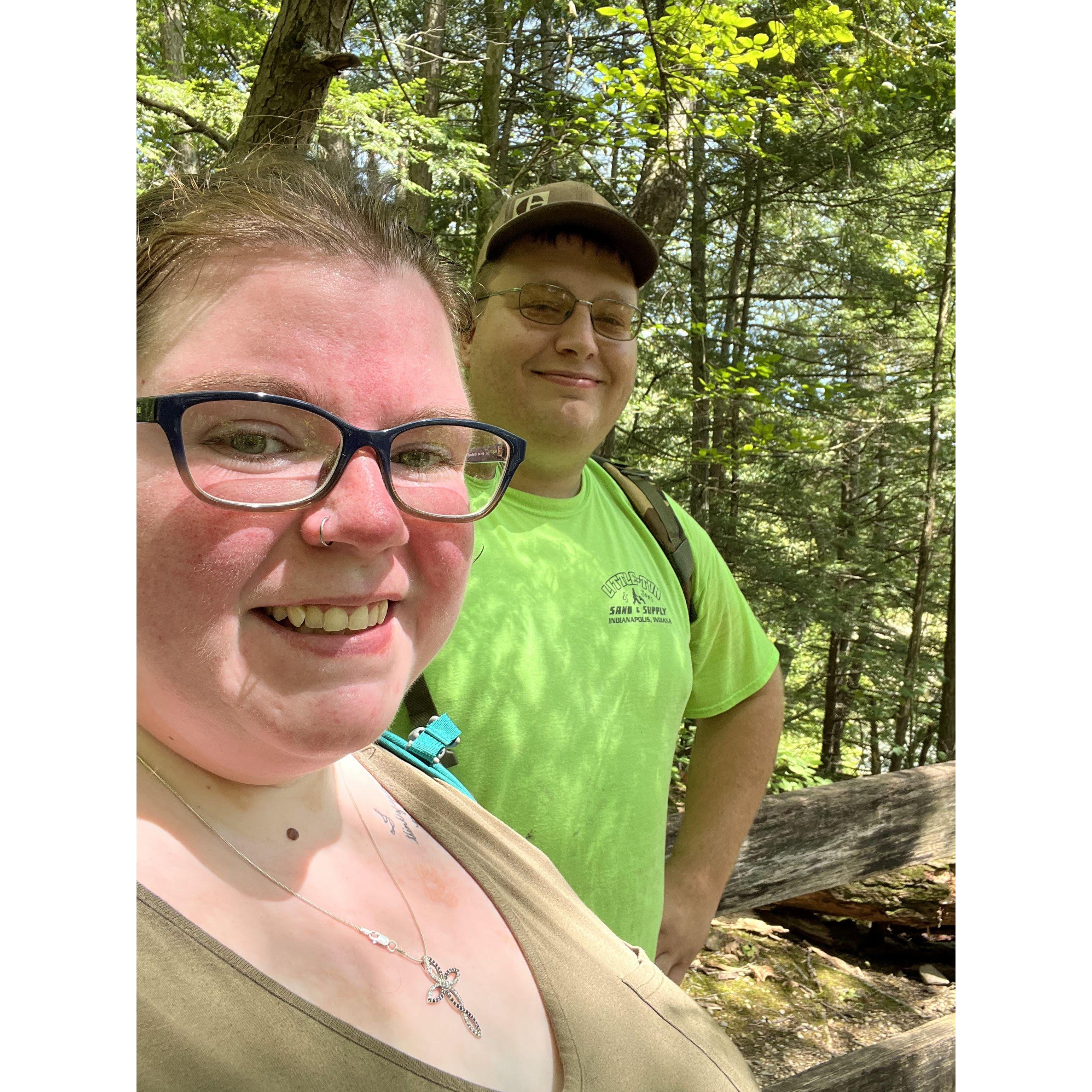 Hiking @ Turkey Run State Park