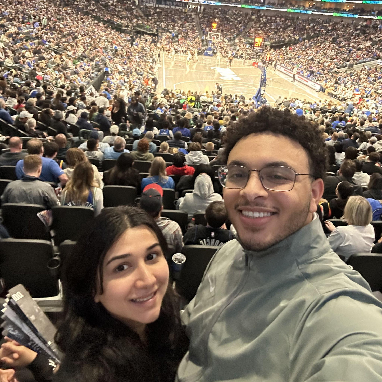 And continued to enjoy sports together
